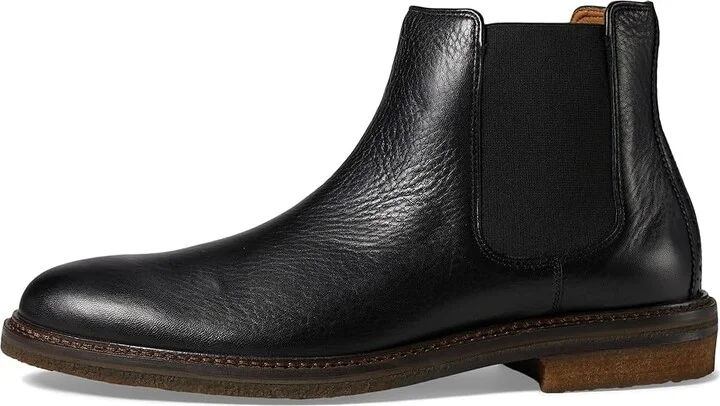 Johnston & Murphy Calder Chelsea Boots Men's Boots Black Tumbled Full Grain : 11 M (D), Leather - Image 6
