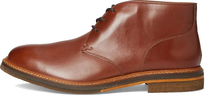 Johnston & Murphy Calder Chukka Men's Boots Mahogany Full Grain : 10.5 M (D), Leather - Image 6