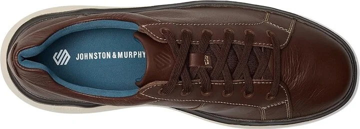 Johnston & Murphy Calm Lace-To-Toe Men's Lace-up Boots Mahogany Full Grain : 8.5 M (D), Leather - Image 2