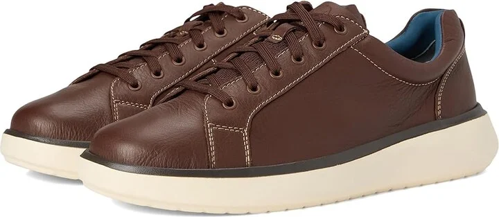 Johnston & Murphy Calm Lace-To-Toe Men's Lace-up Boots Mahogany Full Grain : 8.5 M (D), Leather