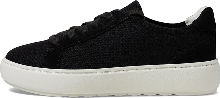 Johnston & Murphy Cammie Knit Lace-Up Women's Shoes Black : 8 M, Leather - Image 6