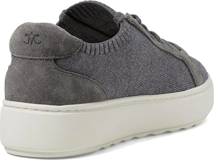 Johnston & Murphy Cammie Knit Lace-Up Women's Shoes Gray : 9 M, Leather - Image 4