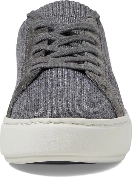 Johnston & Murphy Cammie Knit Lace-Up Women's Shoes Gray : 9 M, Leather - Image 5