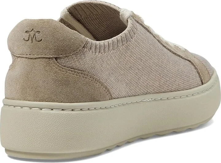 Johnston & Murphy Cammie Knit Lace-Up Women's Shoes Taupe : 6.5 M, Leather - Image 4