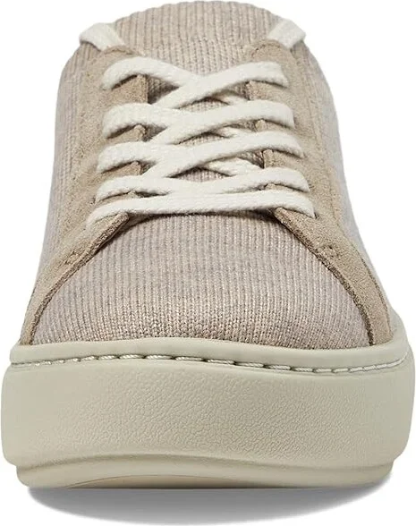 Johnston & Murphy Cammie Knit Lace-Up Women's Shoes Taupe : 6.5 M, Leather - Image 5
