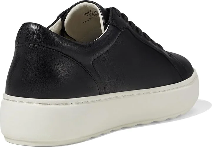 Johnston & Murphy Cammie Lace-Up Women's Shoes Black : 7.5 M, Leather/Nubuck - Image 4