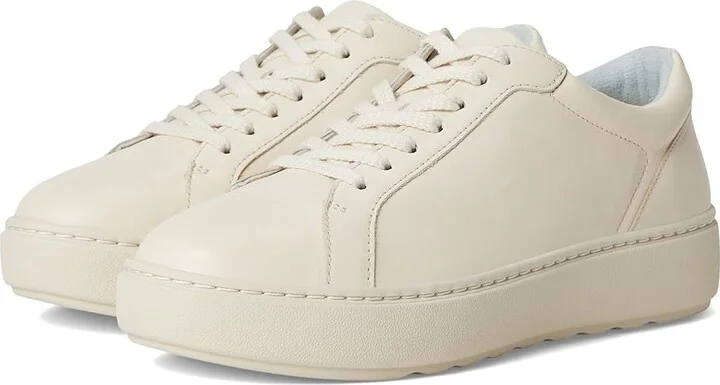 Johnston & Murphy Cammie Lace-Up Women's Shoes Bone : 6.5 M, Leather/Nubuck