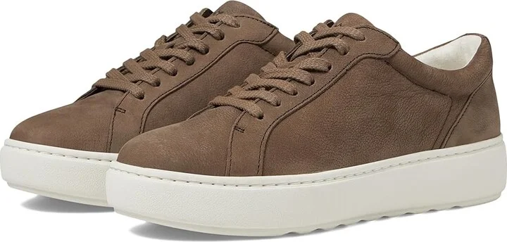 Johnston & Murphy Cammie Lace-Up Women's Shoes Gray : 11 M, Leather/Nubuck