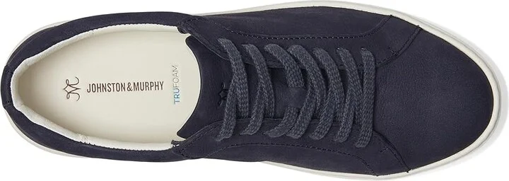 Johnston & Murphy Cammie Lace-Up Women's Shoes Navy : 11 M, Leather/Nubuck - Image 2