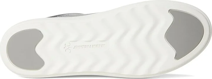 Johnston & Murphy Cammie Lace-Up Women's Shoes Pewter Italian Metallic Glove Leather : 6 M, Leather/Nubuck - Image 3