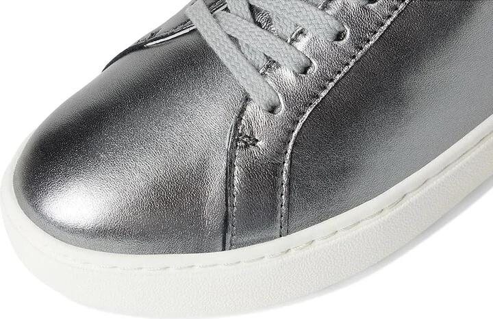 Johnston & Murphy Cammie Lace-Up Women's Shoes Pewter Italian Metallic Glove Leather : 6 M, Leather/Nubuck - Image 7