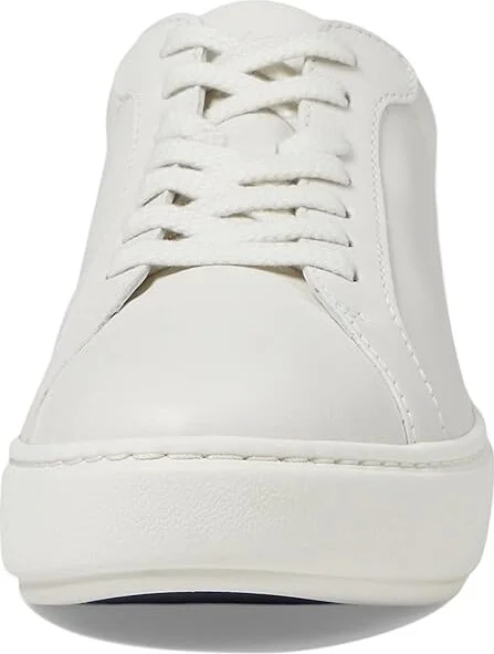 Johnston & Murphy Cammie Lace-Up Women's Shoes White : 8.5 M, Leather/Nubuck - Image 5