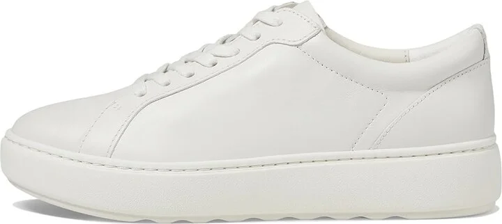 Johnston & Murphy Cammie Lace-Up Women's Shoes White : 8.5 M, Leather/Nubuck - Image 6