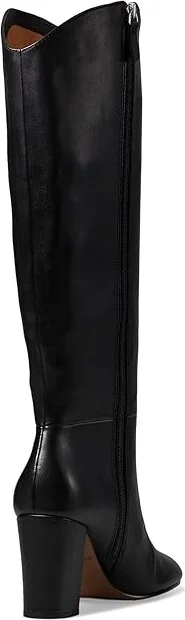 Johnston & Murphy Charlotte Knee High Women's Boots High Heels Black : 7.5 M, Leather - Image 4