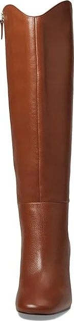 Johnston & Murphy Charlotte Knee High Women's Boots High Heels Cognac : 6 M, Leather - Image 2