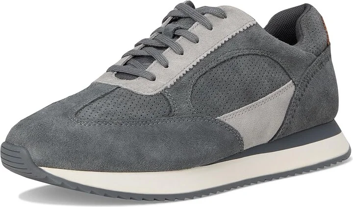 Johnston & Murphy Chase Perfed T-Toe Men's Shoes Gray Suede : 8 M (D) - Image 5