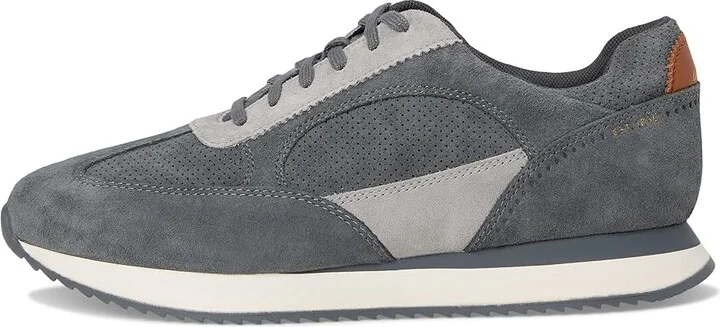Johnston & Murphy Chase Perfed T-Toe Men's Shoes Gray Suede : 8 M (D) - Image 6