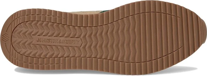 Johnston & Murphy Chase Perfed T-Toe Men's Shoes Green/Beige/Navy Suede : 9 M (D) - Image 3