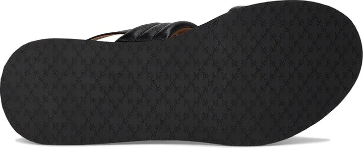 Johnston & Murphy Colleen Double-Band Sandal Women's Sandals Black Glove Leather : 7.5 M - Image 3