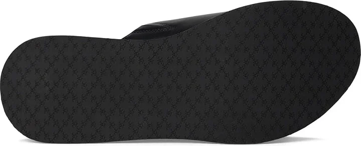 Johnston & Murphy Colleen Slide Women's Sandals Black Nappa Leather : 10 M, Leather/Rubber - Image 3