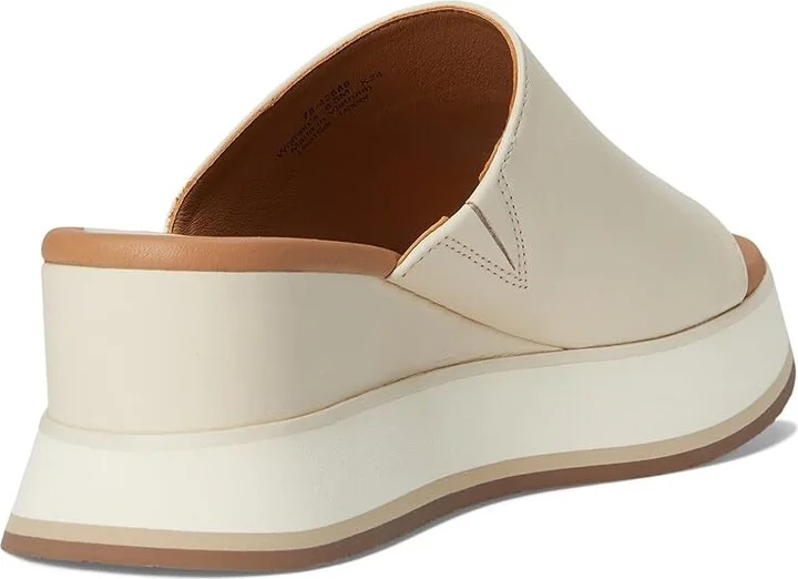 Johnston & Murphy Colleen Slide Women's Sandals Bone Nappa Leather : 7 M, Leather/Rubber - Image 4