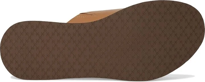 Johnston & Murphy Colleen Slide Women's Sandals Tan Nappa Leather : 8.5 M, Leather/Rubber - Image 3