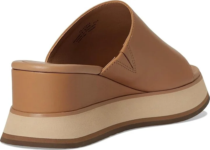 Johnston & Murphy Colleen Slide Women's Sandals Tan Nappa Leather : 8.5 M, Leather/Rubber - Image 4