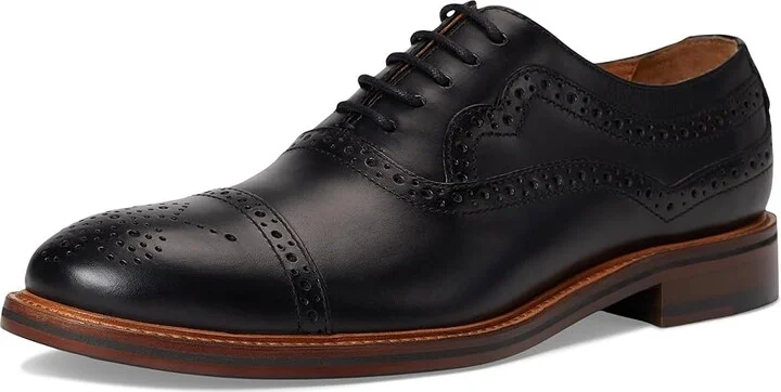 Johnston & Murphy Conard 2.0 175th Cap Toe Men's Slip on Shoes Black Oiled American Full Grain : 10.5 M (D), Leather - Image 5