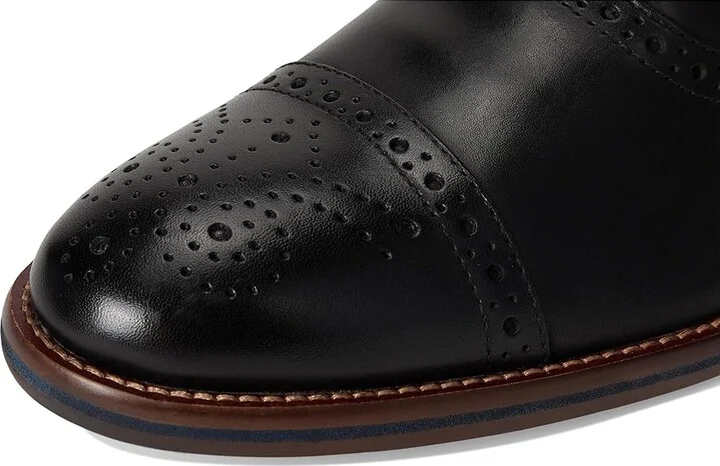 Johnston & Murphy Conard 2.0 Cap Toe Men's Shoes Black Full Grain : 8.5 M (D), Leather - Image 7