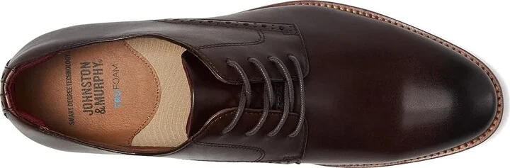 Johnston & Murphy Conard 2.0 Plain Toe Men's Shoes Mahogany Full Grain : 8 M (D), Leather - Image 2