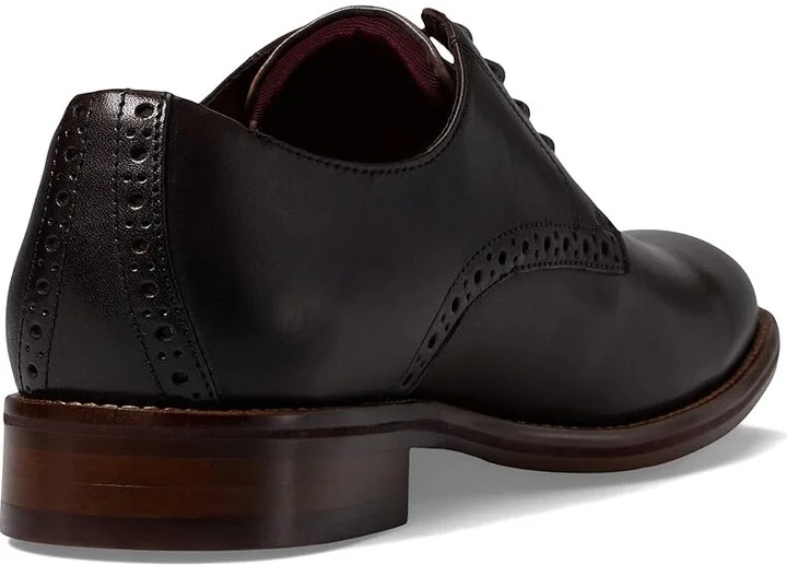 Johnston & Murphy Conard 2.0 Plain Toe Men's Shoes Mahogany Full Grain : 8 M (D), Leather - Image 4