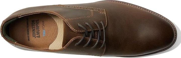 Johnston & Murphy Conard 2.0 Plain Toe Men's Shoes Tan : 10 M (D), Leather - Image 2