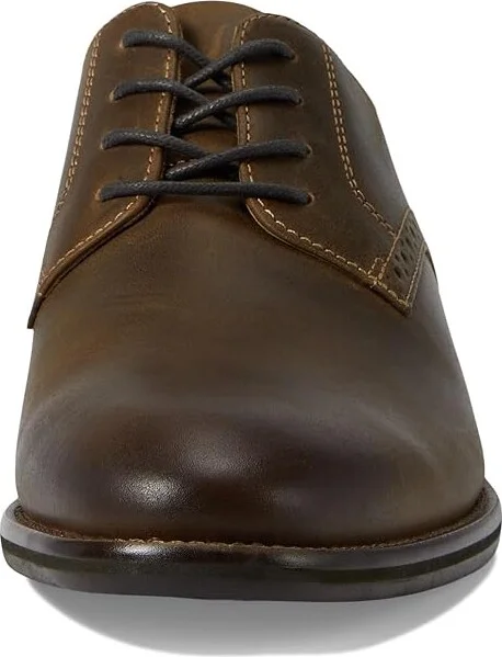 Johnston & Murphy Conard 2.0 Plain Toe Men's Shoes Tan : 10 M (D), Leather - Image 5
