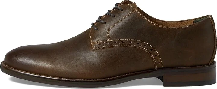 Johnston & Murphy Conard 2.0 Plain Toe Men's Shoes Tan : 10 M (D), Leather - Image 6