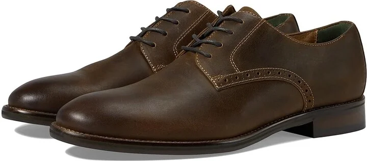 Johnston & Murphy Conard 2.0 Plain Toe Men's Shoes Tan : 10 M (D), Leather