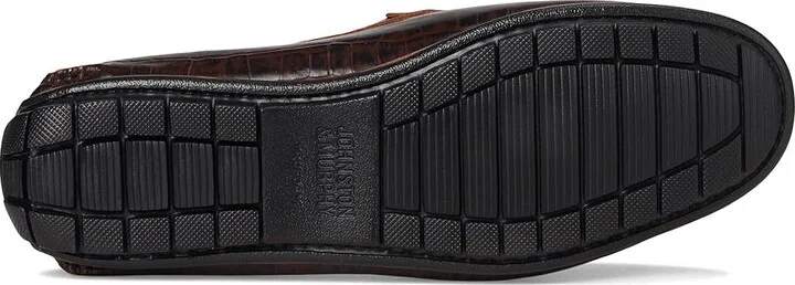 Johnston & Murphy Cort 2.0 Bit Men's Lace-up Boots Dark Brown Croc Embossed Full Grain : 10 M (D), Leather - Image 3