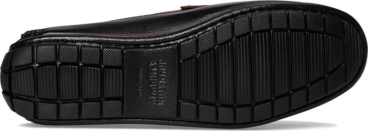 Johnston & Murphy Cort 2.0 Penny Men's Lace-up Boots Black Full Grain/Dark Brown Croc Embossed Full Grain : 11.5 M (D), Leather - Image 3