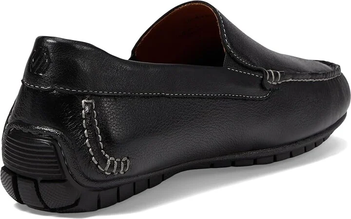 Johnston & Murphy Cort Moc Venetian Men's Shoes Black Full Grain : 8.5 M (D), Leather - Image 4