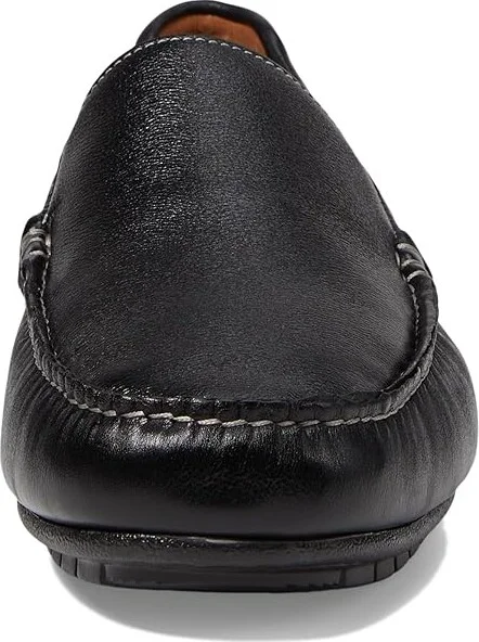 Johnston & Murphy Cort Moc Venetian Men's Shoes Black Full Grain : 8.5 M (D), Leather - Image 5