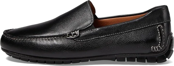 Johnston & Murphy Cort Moc Venetian Men's Shoes Black Full Grain : 8.5 M (D), Leather - Image 6