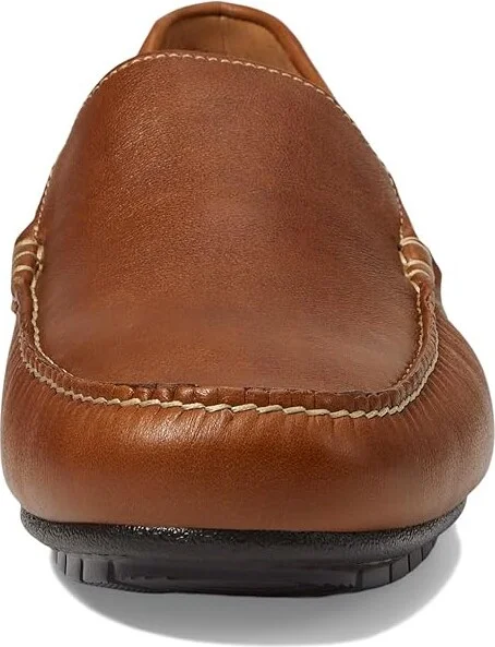 Johnston & Murphy Cort Moc Venetian Men's Shoes Tan Full Grain : 9 M (D), Leather - Image 5