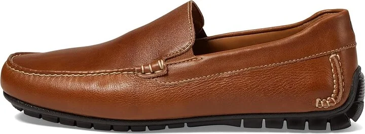 Johnston & Murphy Cort Moc Venetian Men's Shoes Tan Full Grain : 9 M (D), Leather - Image 6