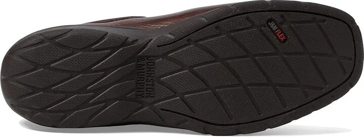 Johnston & Murphy Crawford Venetian Men's Slip on Shoes Mahogany Tumbled Full Grain : 8 M (D), Leather - Image 4