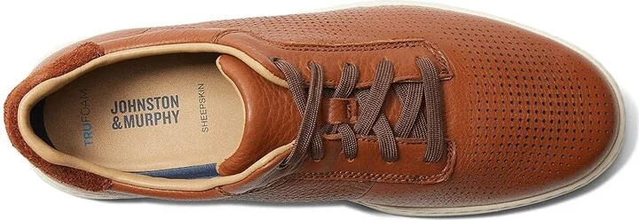Johnston & Murphy Daxton U Throat Men's Shoes Tan Full Grain : 11.5 M (D), Synthetic - Image 2