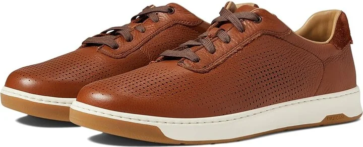 Johnston & Murphy Daxton U Throat Men's Shoes Tan Full Grain : 11.5 M (D), Synthetic