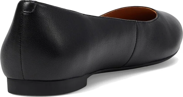 Johnston & Murphy Delanie Ballet Women's Shoes Black : 9 M, Leather/Rubber - Image 4