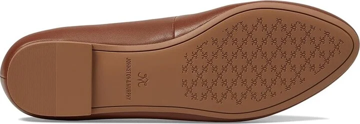 Johnston & Murphy Delanie Ballet Women's Shoes Cognac : 7.5 M, Leather/Rubber - Image 3