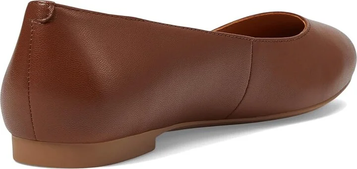Johnston & Murphy Delanie Ballet Women's Shoes Cognac : 7.5 M, Leather/Rubber - Image 4