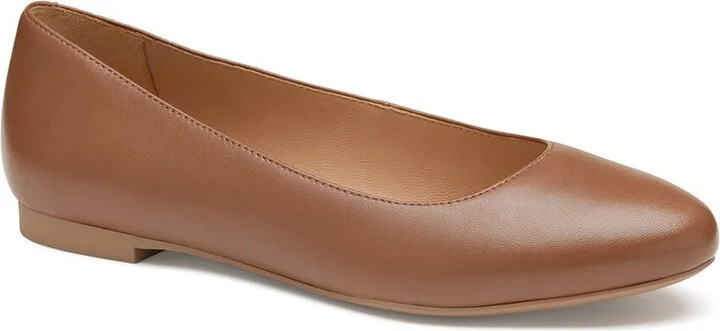Johnston & Murphy Delanie Leather Ballet