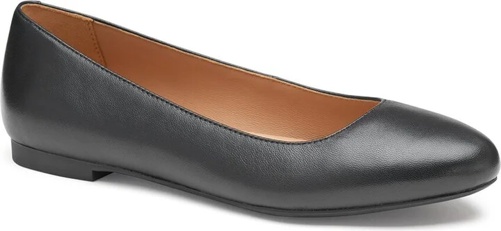 Johnston & Murphy Delanie Leather Ballet